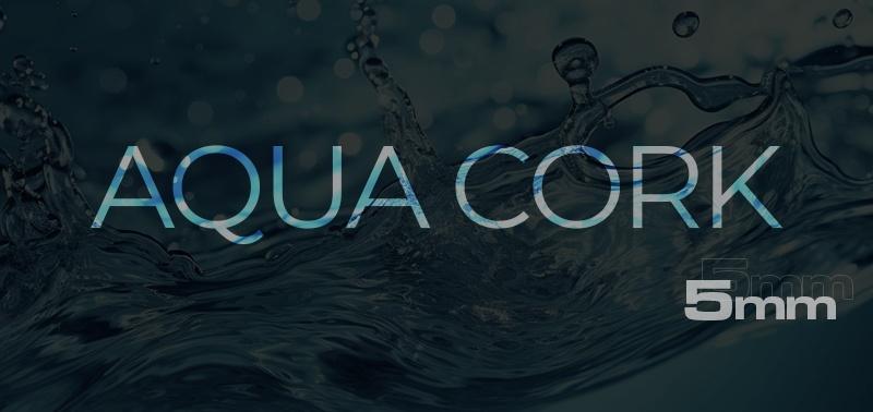 AQUA SPC HERRINGBONE CORK 5 mm